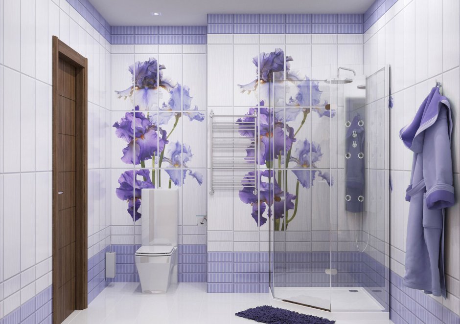 Панель ПВХ unique "Ирис"