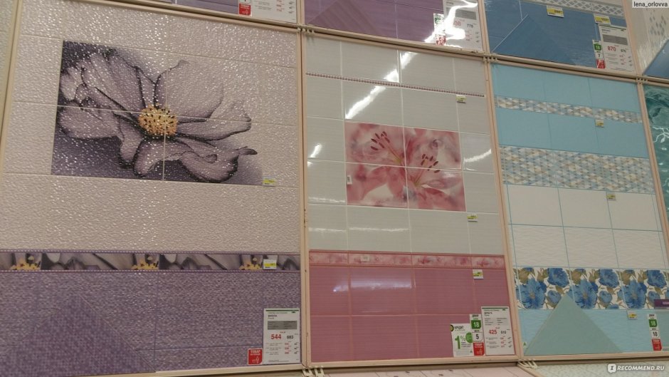 Пластиковые панели под кафель