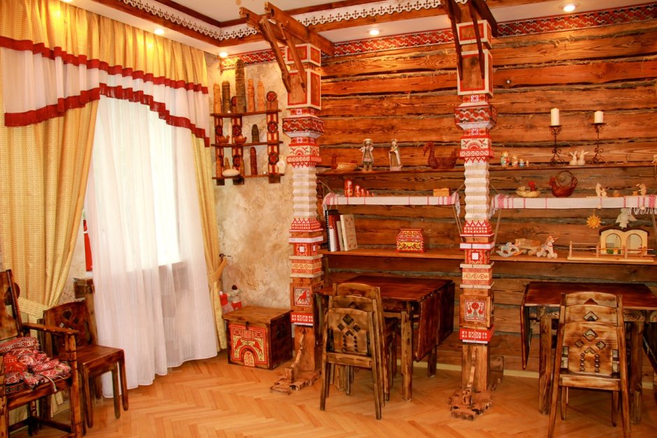 Старославянский стиль в интерьере