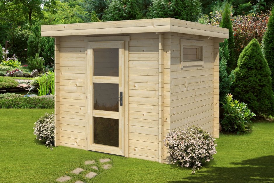 Пергола деревянная для дров