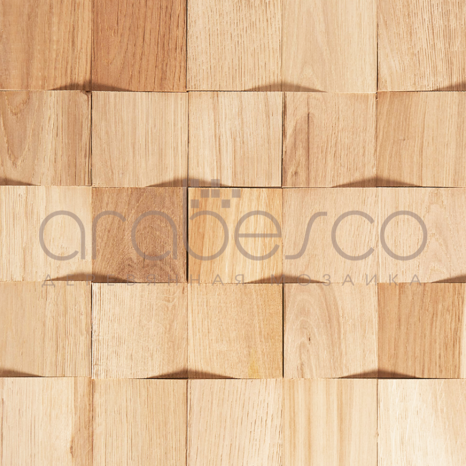 3d мозаика Arabesco браш дуб беленый