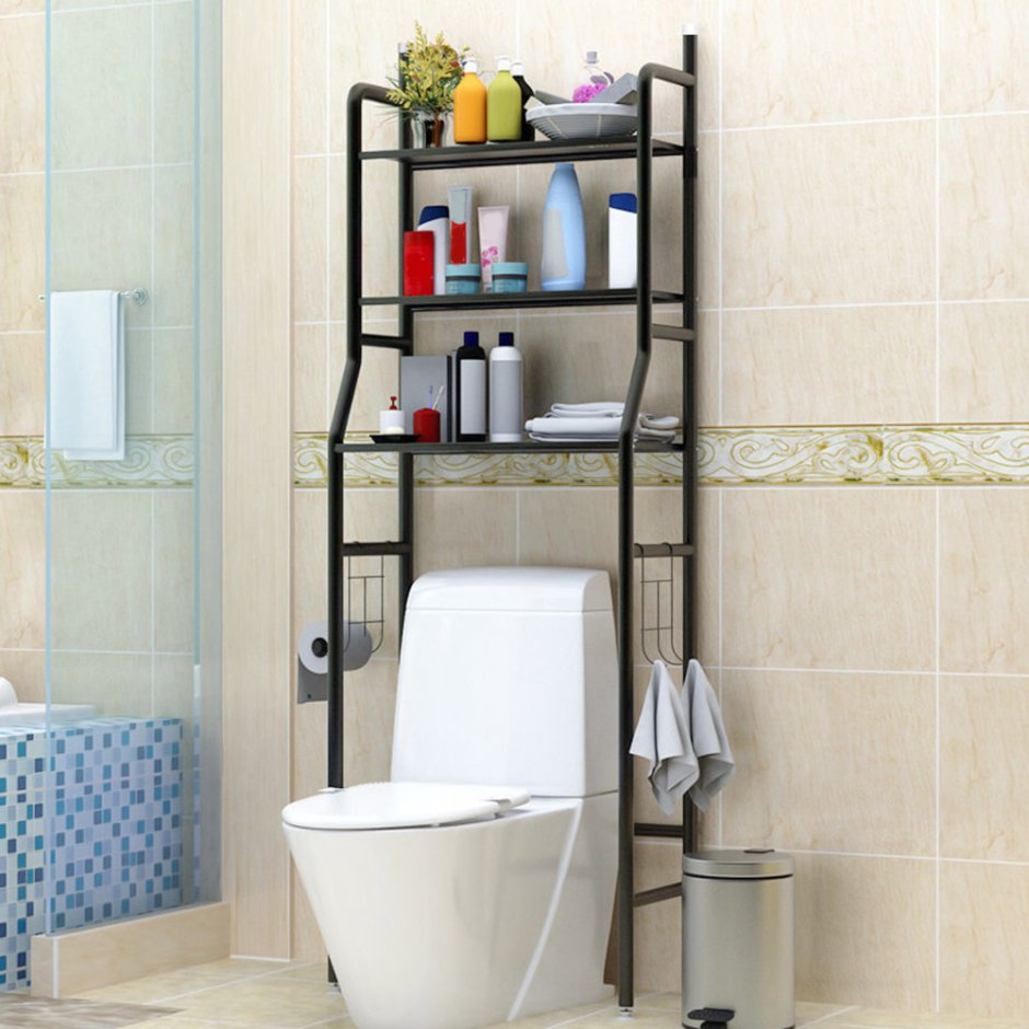 SOKOLTEC стеллаж для ванной hw47883bk