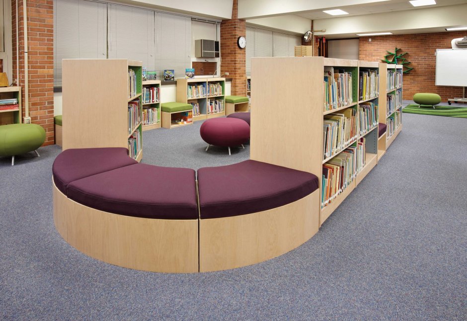 Мебель для читального зала библиотеки