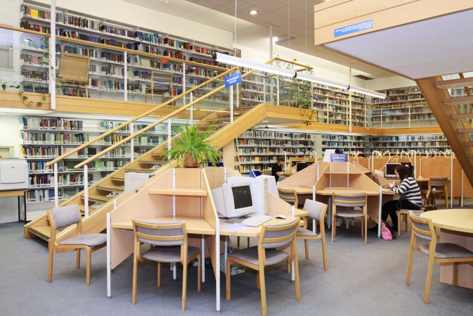 Библиотека РАНХИГС читальные залы