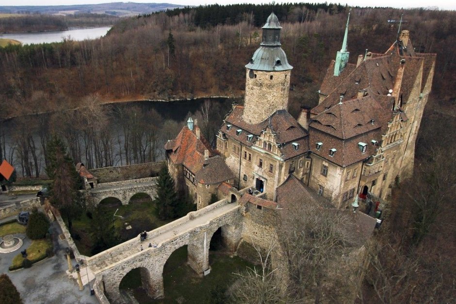 Замок Чоха в Польше