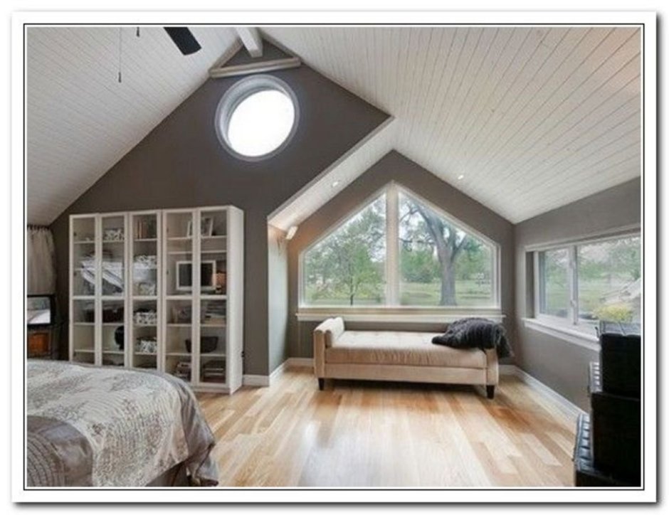 Окна на мансардном этаже