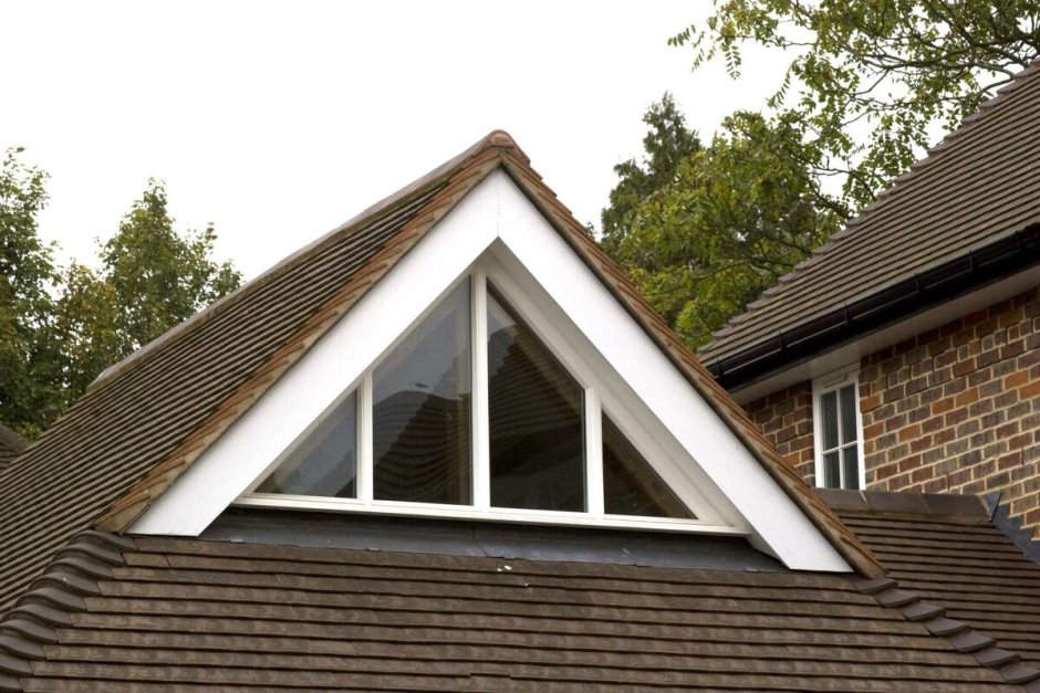 Чердак стропила двускатная