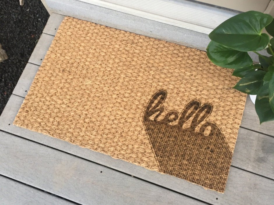 Коврик отрезной для прихожей