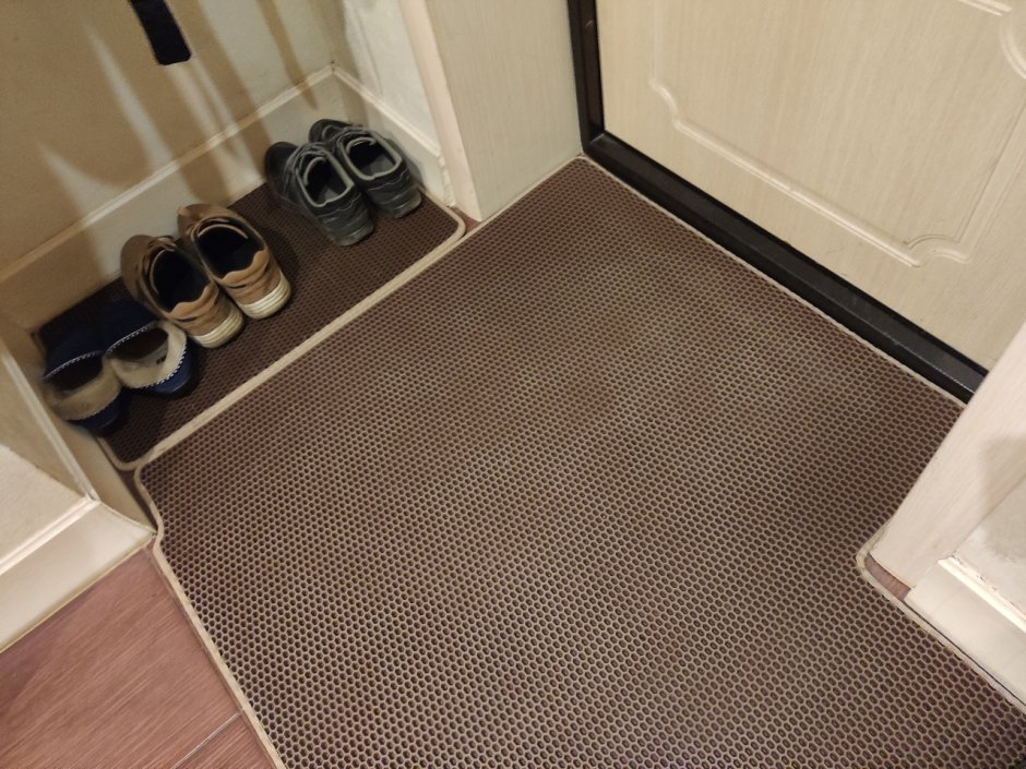 Коврик придверный соты 120х180