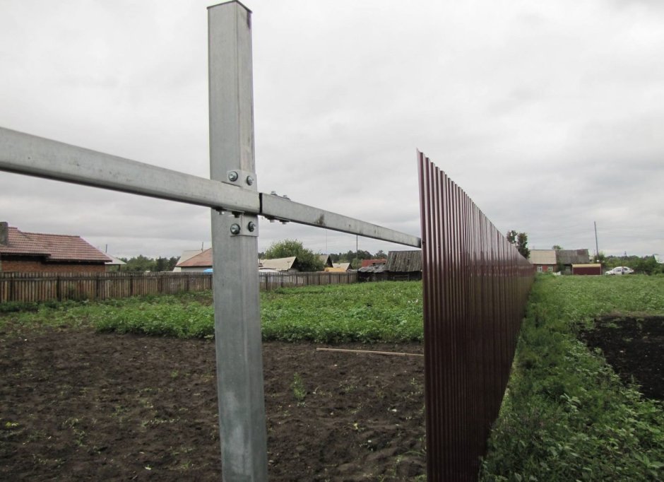 Х-кронштейн для забора 60х60 40х20