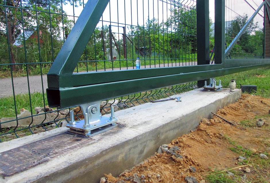 Откатные ворота 3м 1,5м