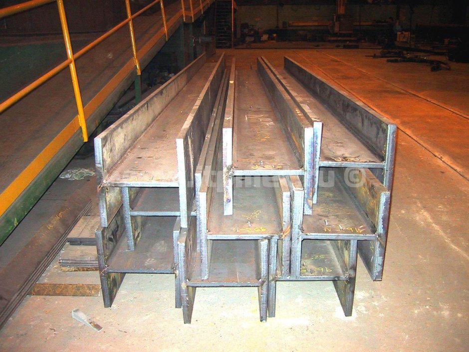 Балка двутавровая для оснастки сварки стенка 23 мм