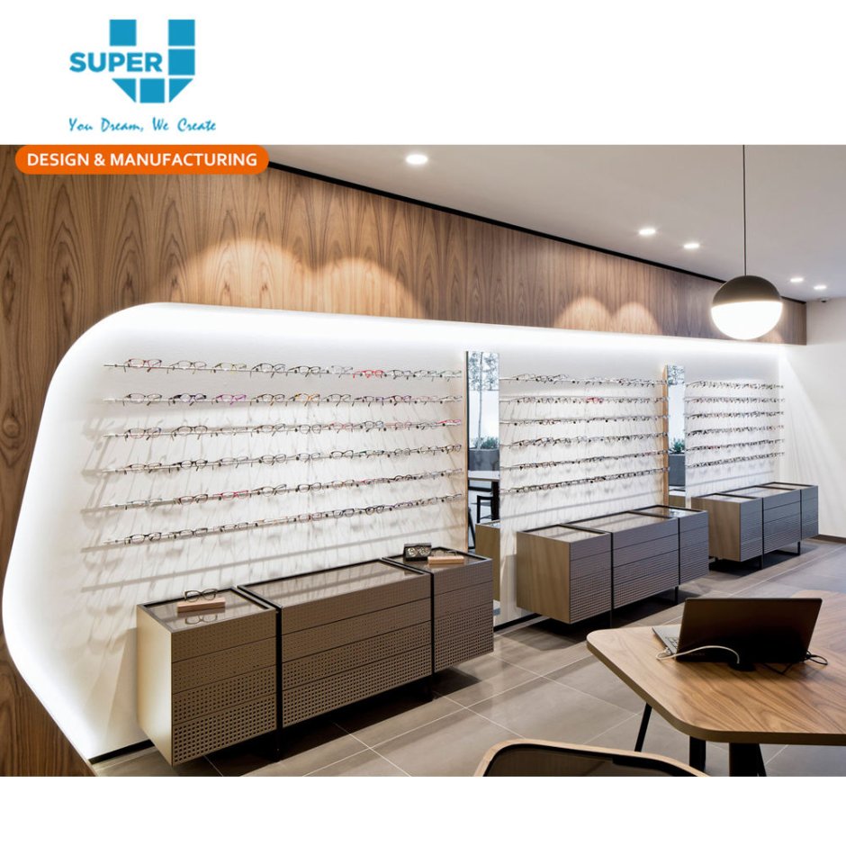 Салон оптики интерьер