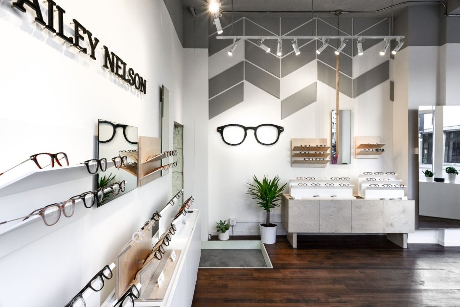 Интерьер оптики