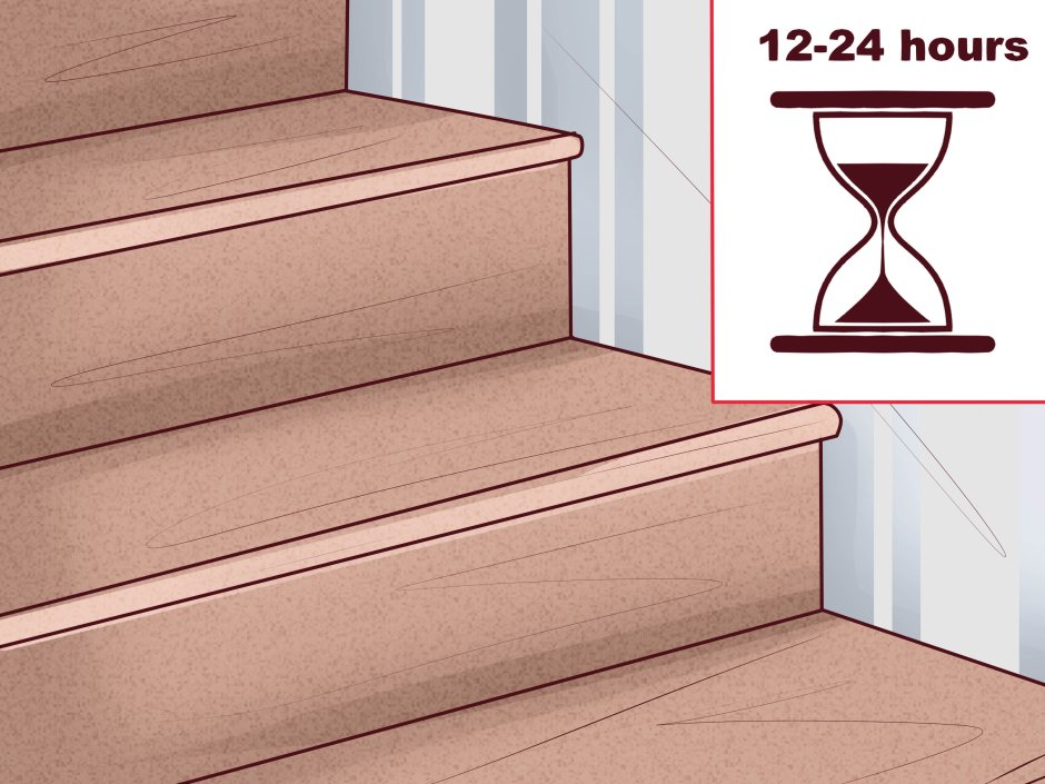 Лестница из ламината