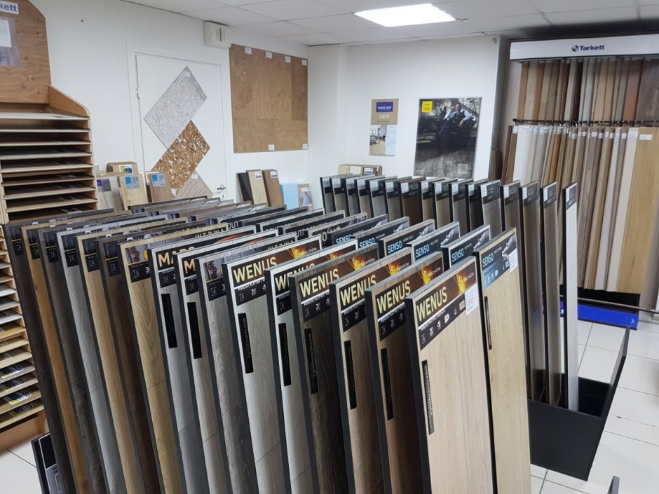 Стенды для напольных покрытий