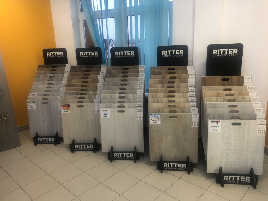 Ламинат веер