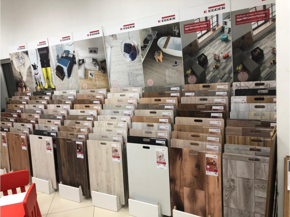 Стенд для паркета