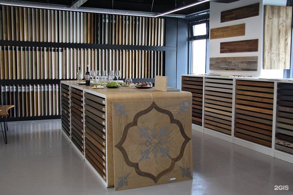 Ламинат витрина