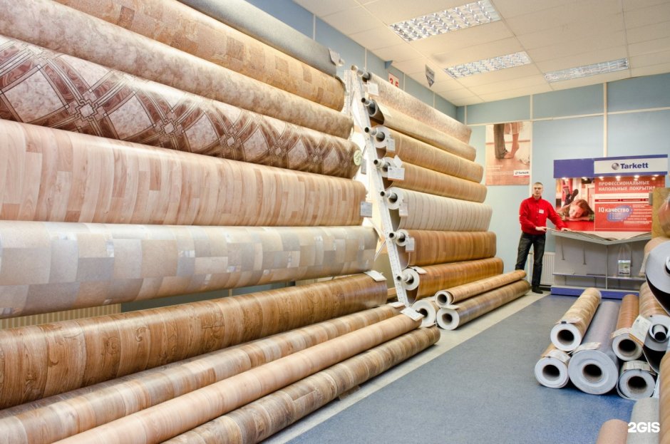 Интерьер магазина ламината