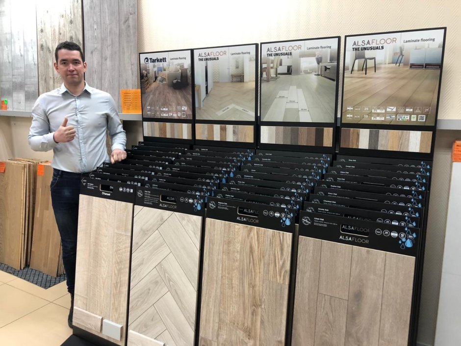 Стенды для линолеума и ковролина