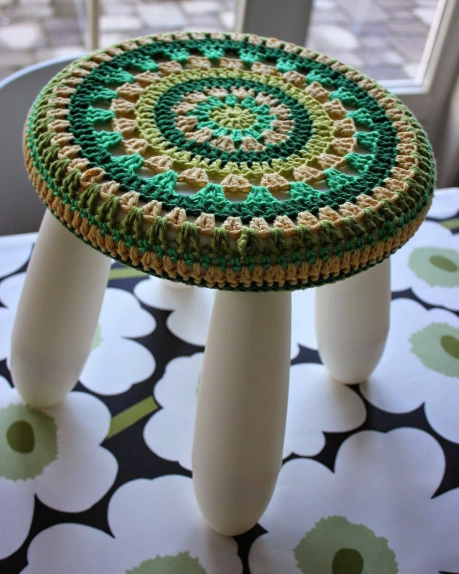 Вязание для табуреток