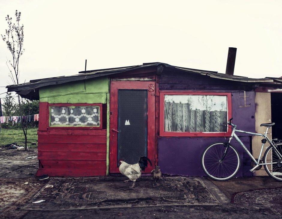 Вагончик румынских цыганей