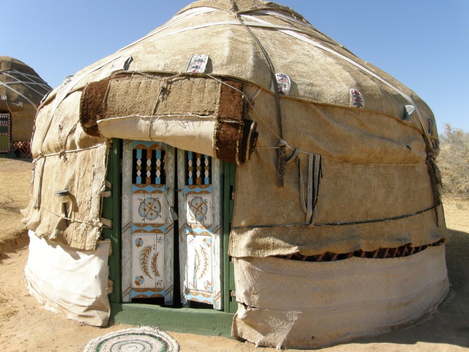 Юрта в Узбекистане