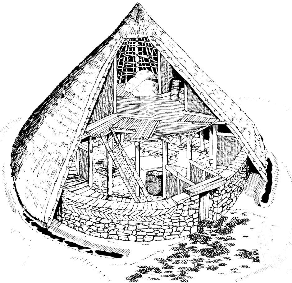 Жилища гето даков