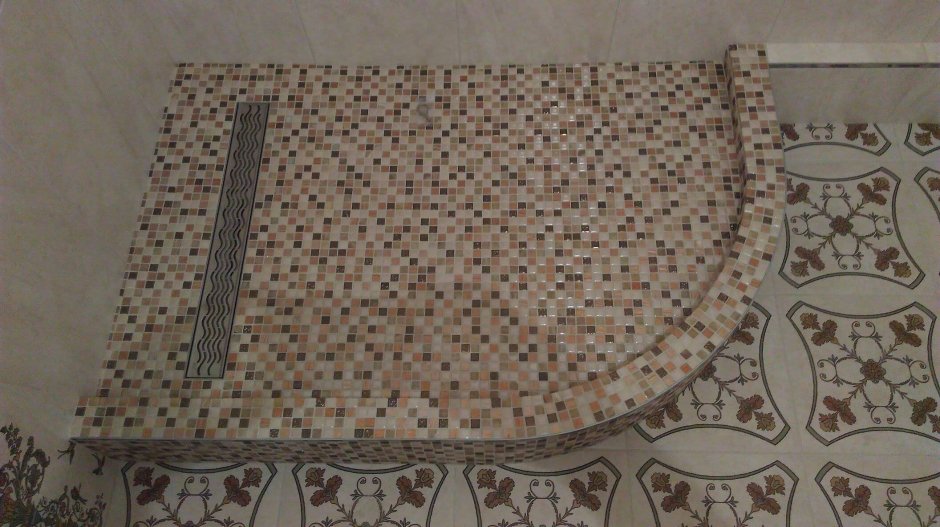 Укладка мозаики