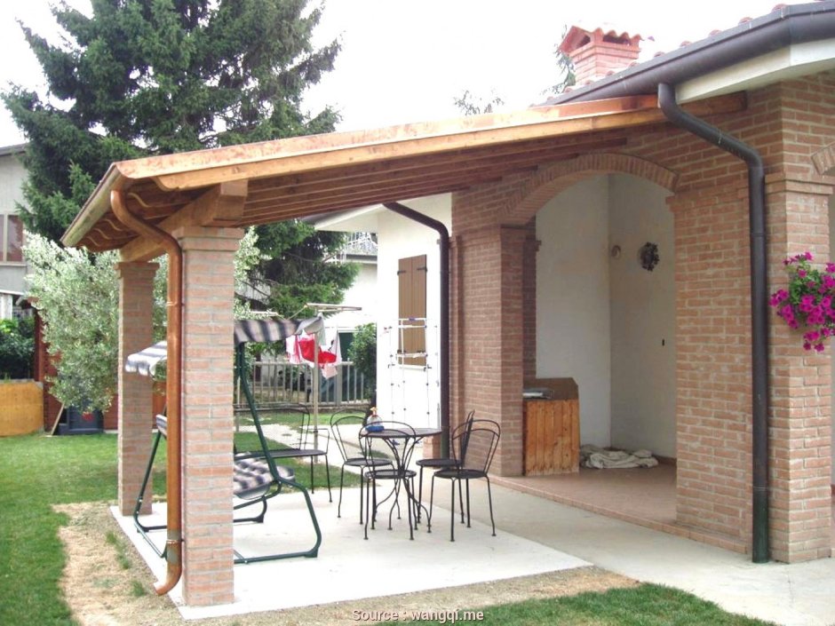 Дом под навесом