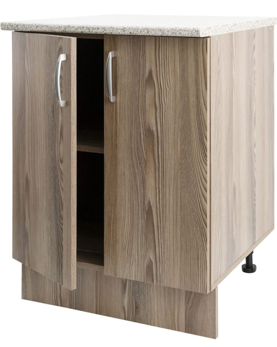 Шкаф напольный "дуб Шато" 80x86x60 см, ЛДСП