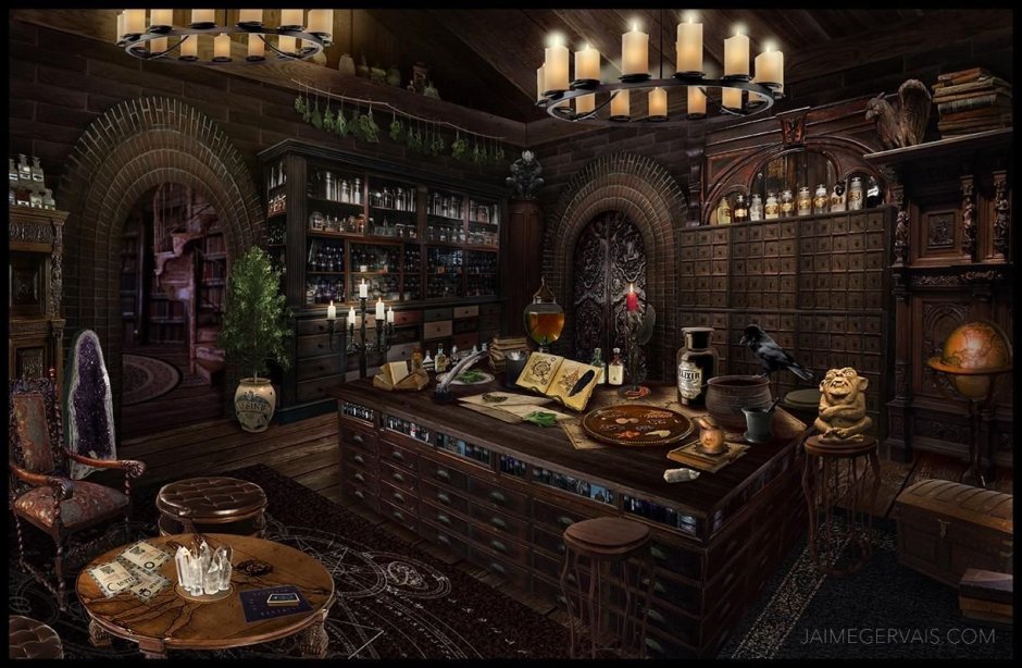 Комната ведьмы