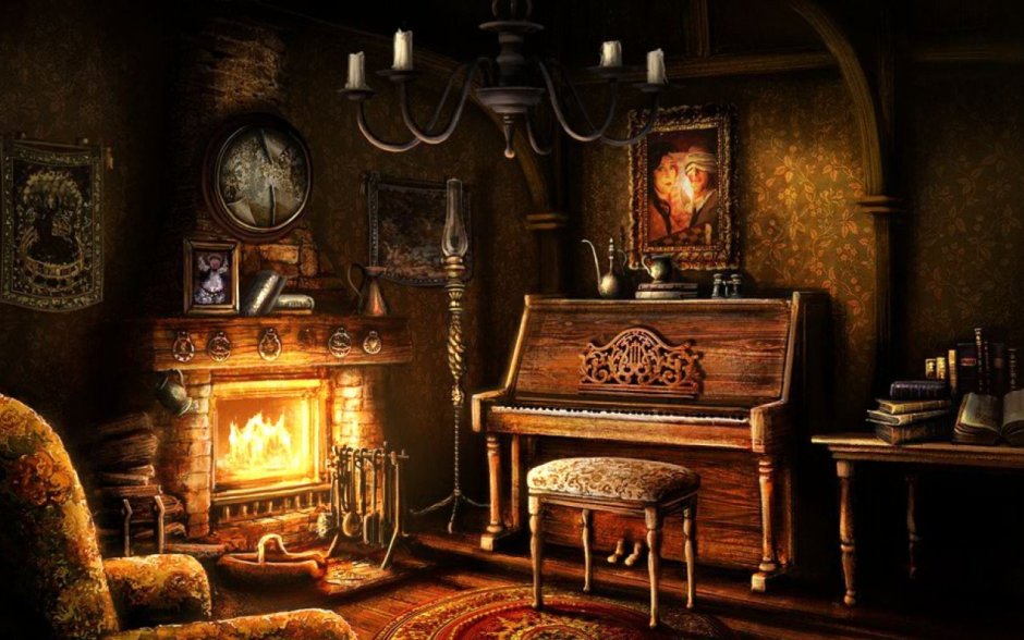 Комната в сказочном стиле