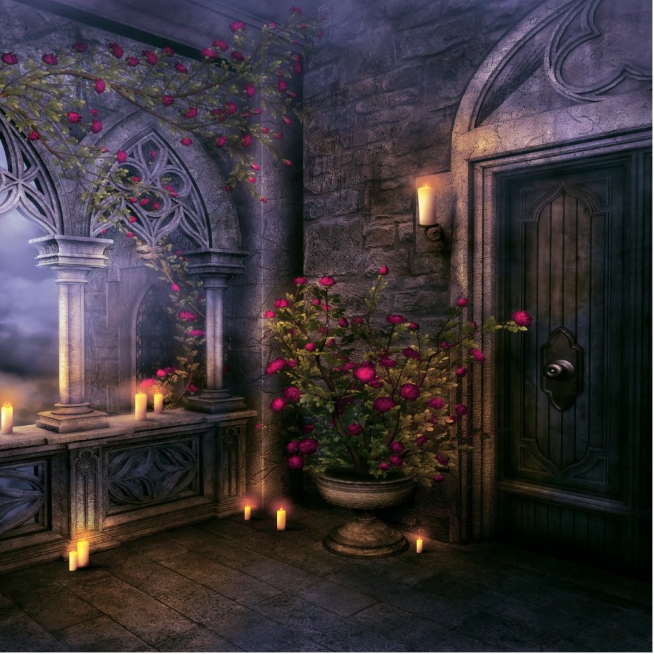 Комната в ведьминском стиле