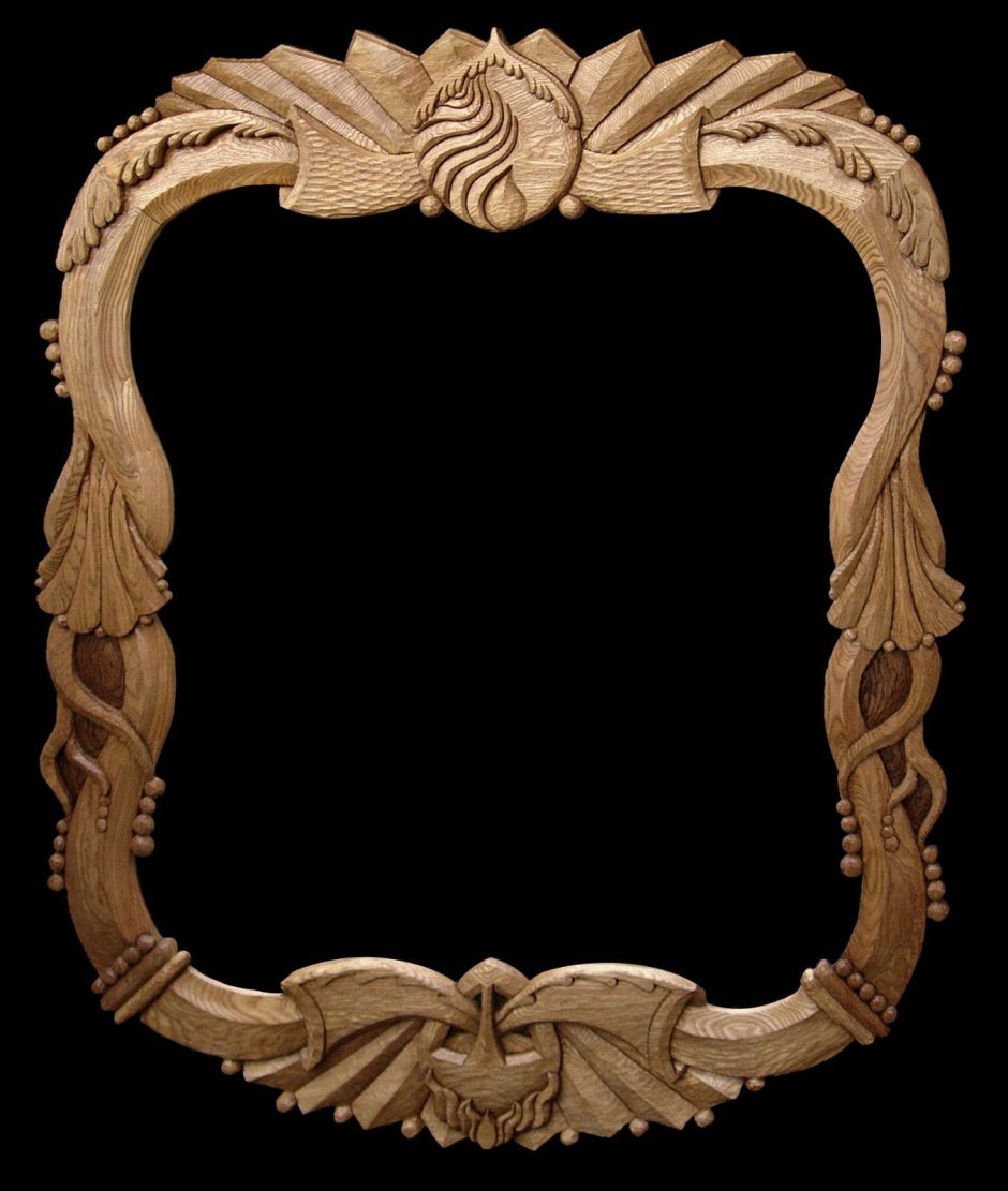 Рама для зеркала Модерн резьба по дереву
