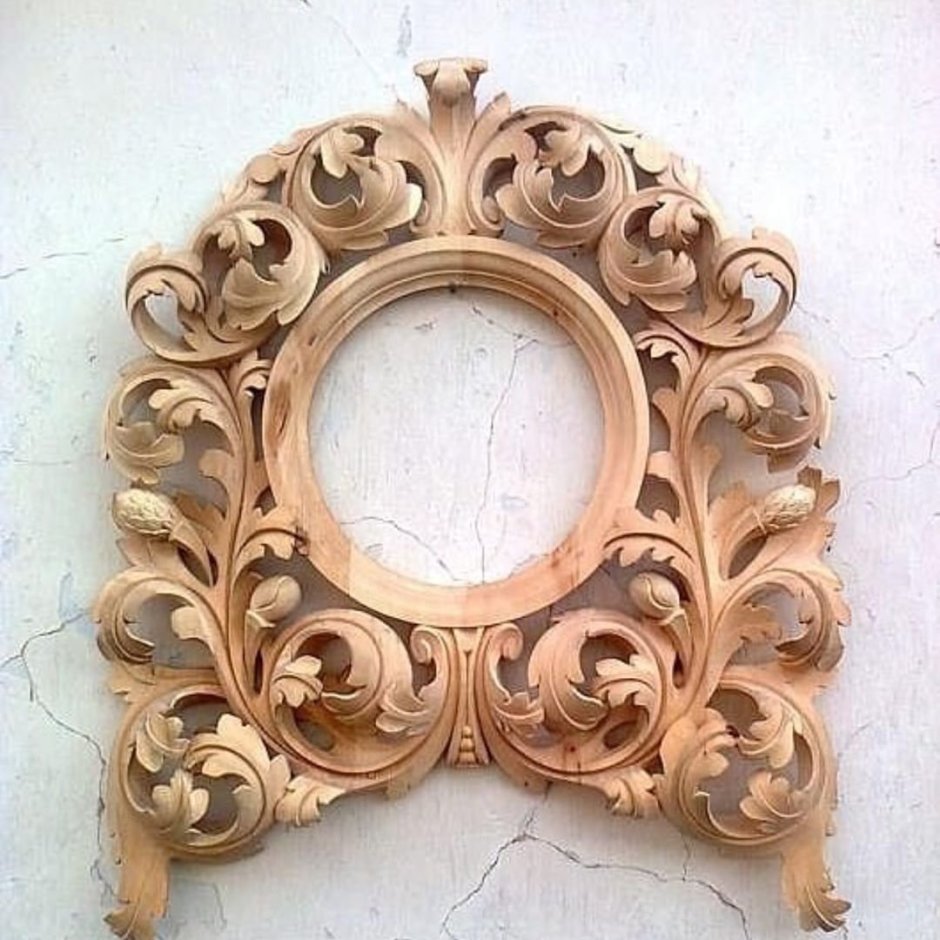 Резьба по дереву рамочки