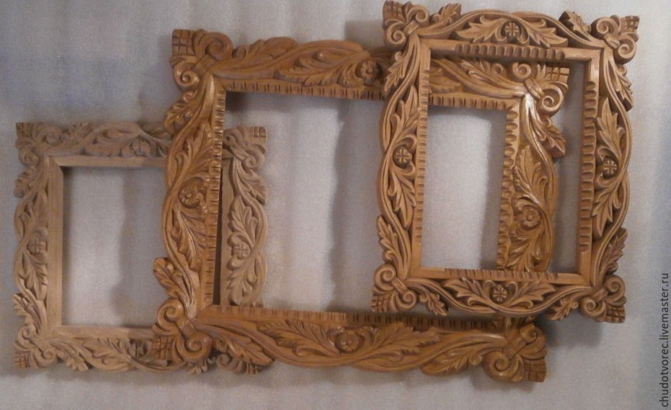 Резьба по дереву рамки