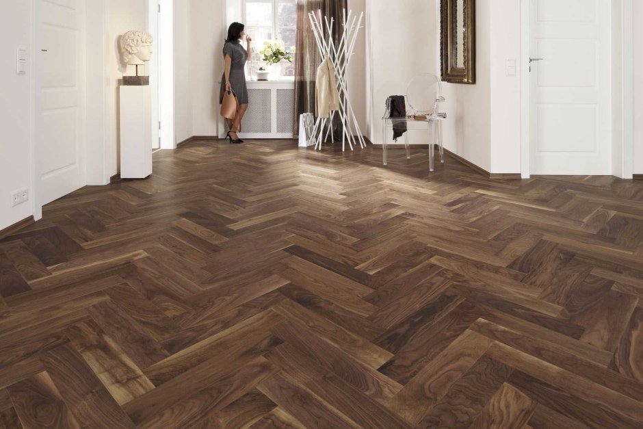 Ламинат елочкой