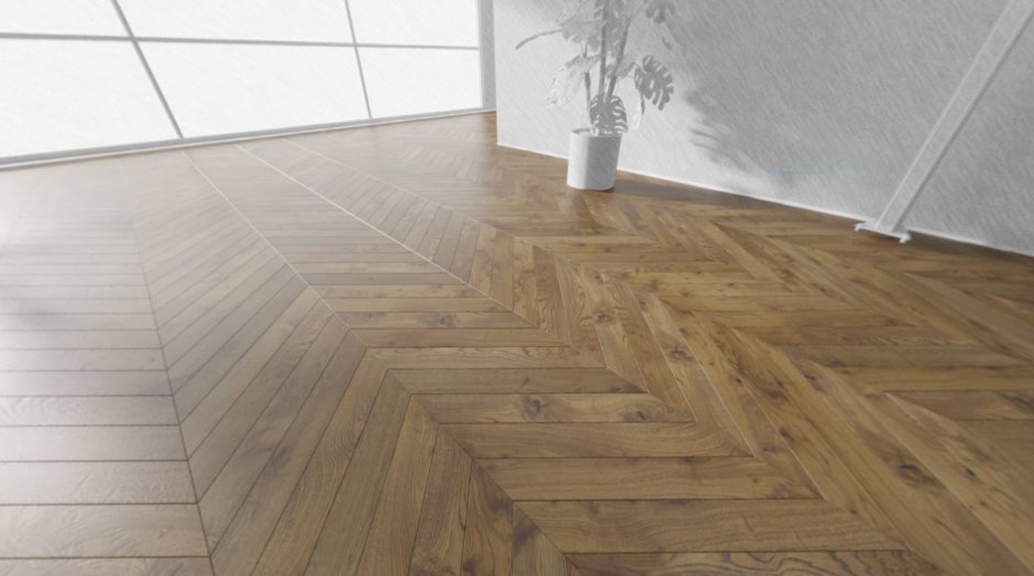 Линолеум Таркетт елочка паркет