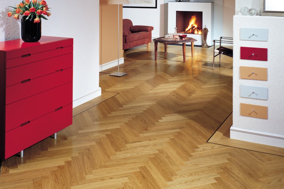 Итальянская елка паркет