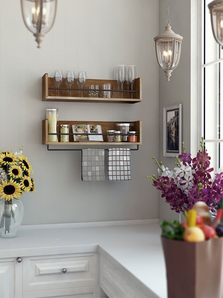 Декоративные полочки на кухню