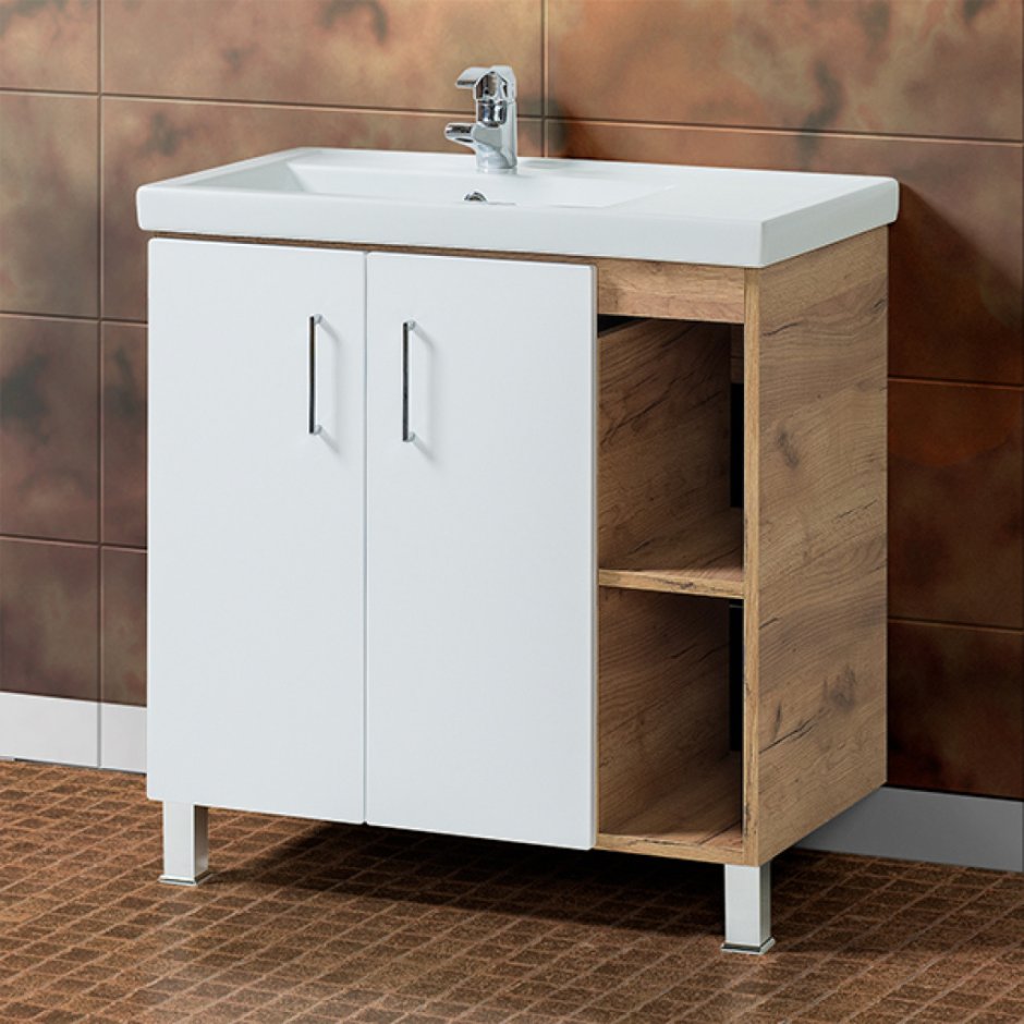 Тумба-комплект Акваль верна 60 ( ум. Сканди 60)