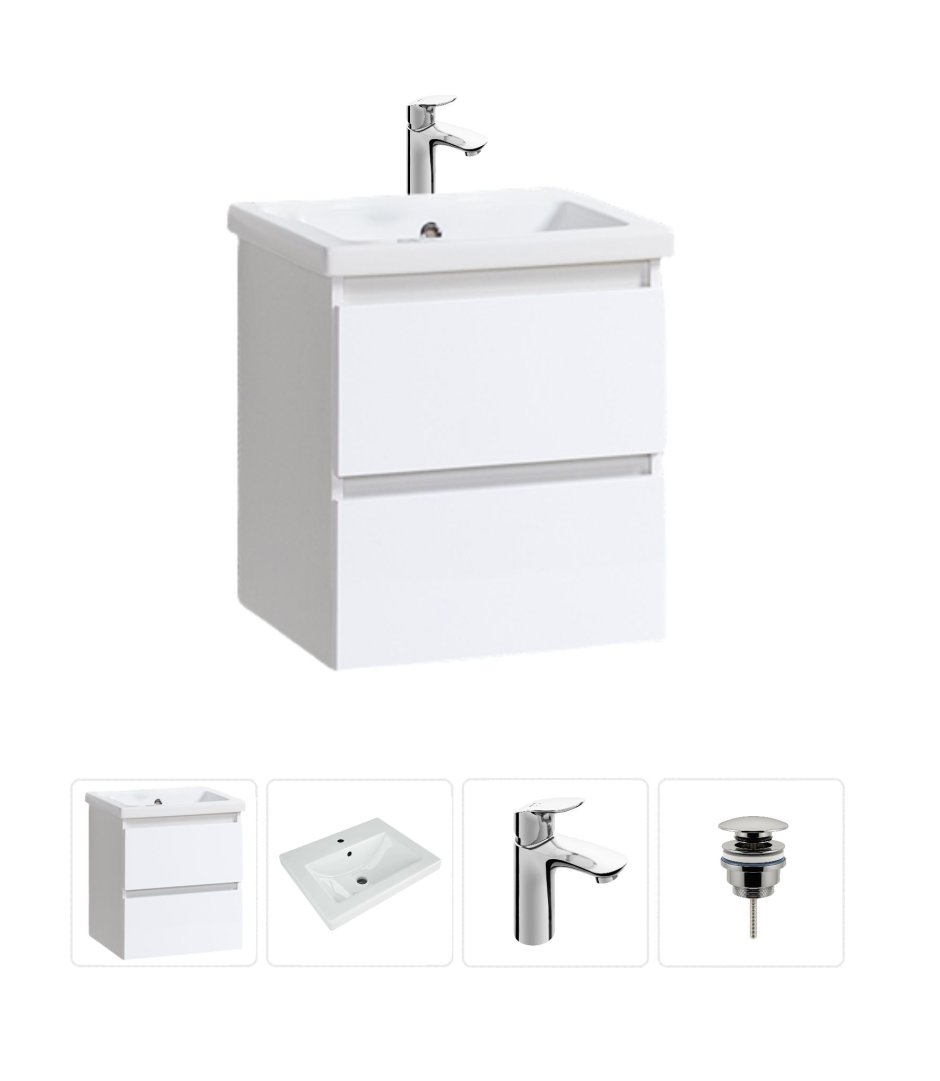 Тумба для ванной Акваль Афина 85 см