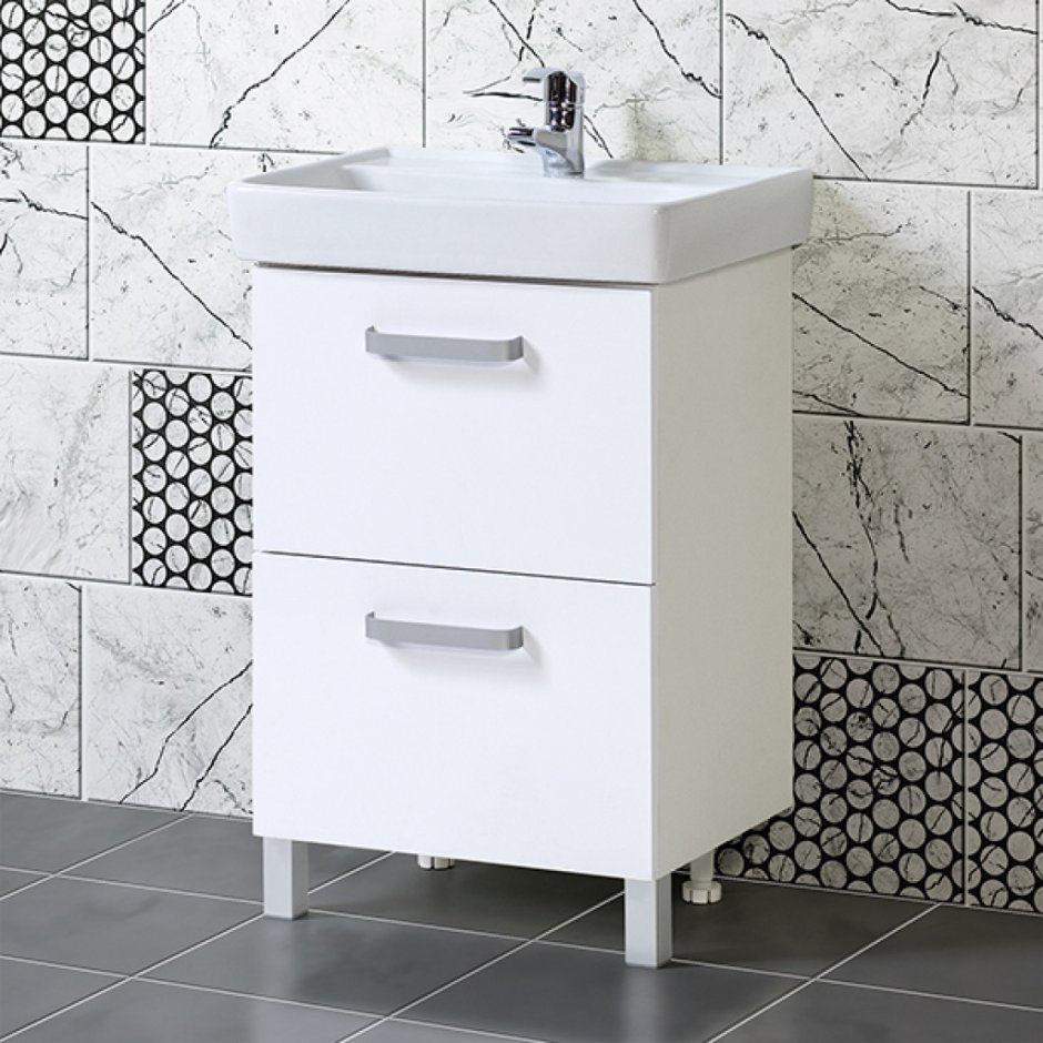 Зеркальный шкаф Акваль Эмили 55