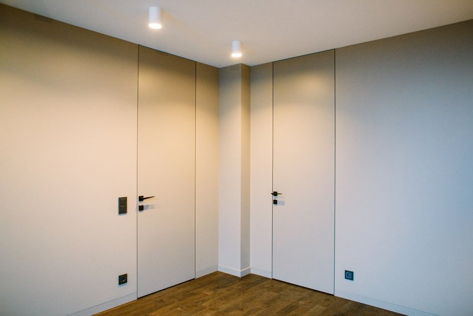 Скрытые двери и плинтус