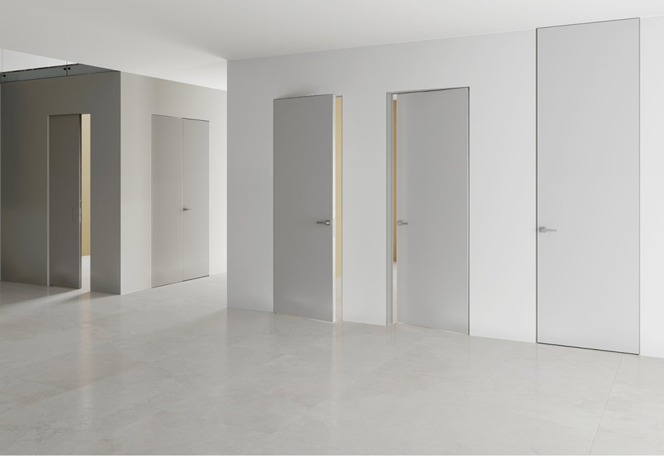 Межкомнатные двери Инвизибл (Invisible)