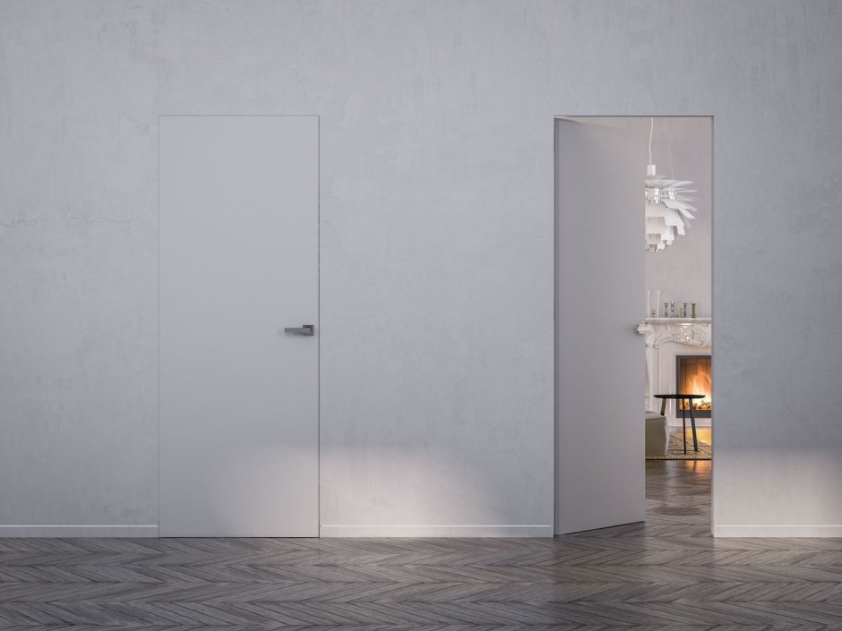 Скрытая дверь в шкафу