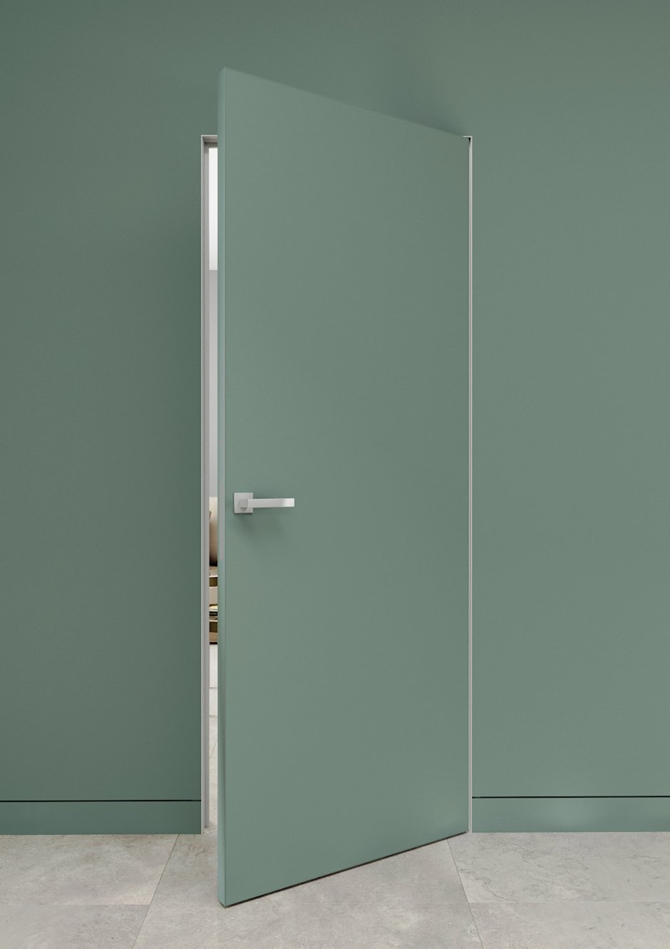 Двери скрытого монтажа Инвизибл