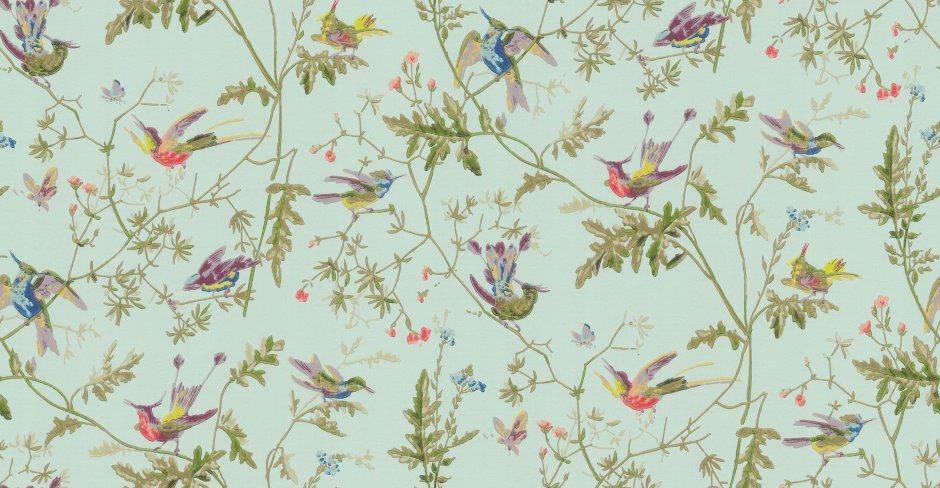 Бесшовный фон птицы